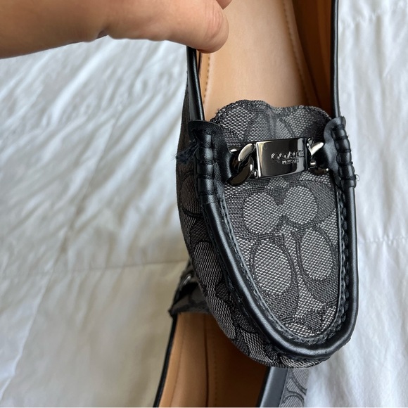 EUC Coach driver signature Jacquard flats with box - Picture 9 of 10